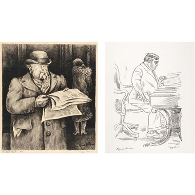 Lot 374 - Peggy Bacon THE TITAN (CROSSPATCH); MAYOR LA...