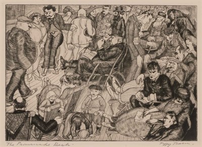 Lot 373 - Peggy Bacon THE PROMENADE DECK (F. 47)...