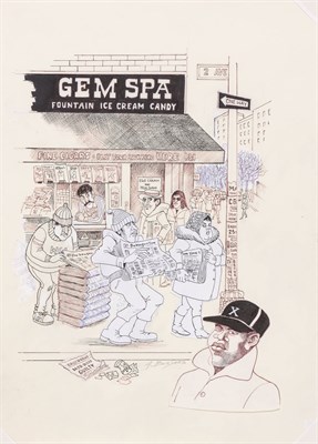 Lot 46 - Abe Blashko American, 1920-2011 Sunday Morning,...