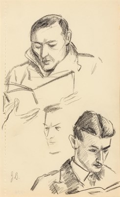 Lot 49 - Julius Bloch American, 1888-1966 Figures...