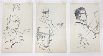 Lot 51 - Julius Bloch American, 1888-1966 Studies of...