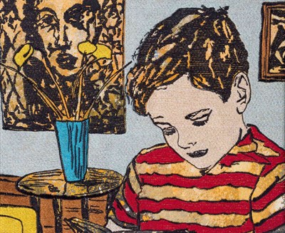 Lot 62 - David Bromley Australian, b. 1960 Boy Reading,...