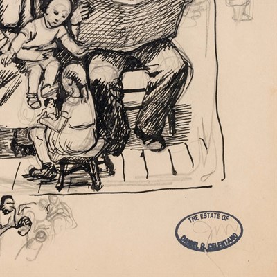 Lot 77 - Daniel Celentano American, 1902-1980 Family...