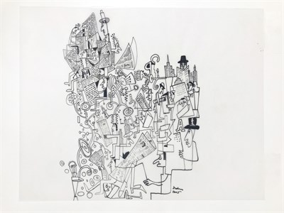 Lot 86 - Adnan Charara American, b. 1962 Reading...