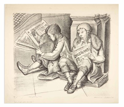 Lot 403 - Minna Citron GRIST FOR THE MILL Lithograph,...