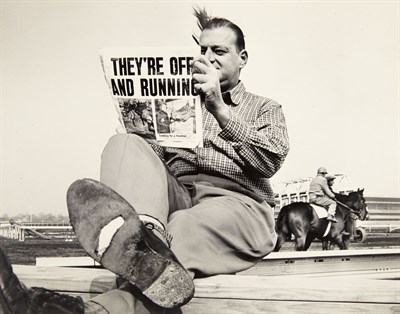 Lot 514 - CLARITY, ED (20th century) [Man Reading...