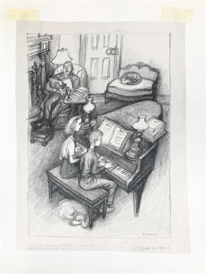 Lot 96 - Lucille Corcos American, 1908-1973 The Duet...
