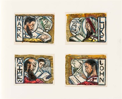 Lot 411 - Allan Rohan Crite THE FOUR APOSTLES: LUKE;...