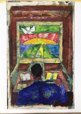Lot 109 - James Daugherty American, 1889-1974 Vision,...