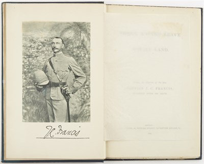 Lot 78 - FRANCIS, J.[OHN] C.[YRIL] Three Months' Leave...