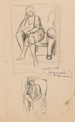 Lot 135 - Lorser Feitelson American, 1898-1978 Woman...