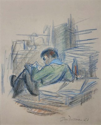 Lot 145 - Don Freeman American, 1908-1978 Young Man...