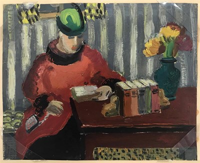 Lot 154 - Sue Fuller American, 1914-2006 Woman Reading...