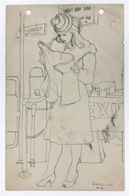 Lot 169 - Douglas Gorsline American, 1913-1985 Woman...