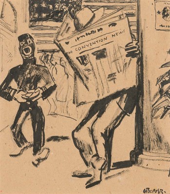 Lot 182 - William Gropper American, 1897-1978 Convention...