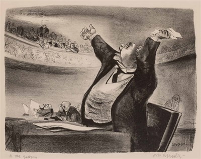 Lot 437 - William Gropper (1897-1977) TO THE GALLERY...
