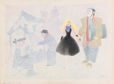 Lot 204 - Ellison Hoover American, 1888-1955 Untitled...
