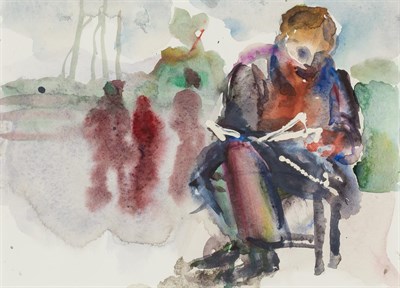 Lot 209 - Lester Johnson American, 1919-2010 Untitled...