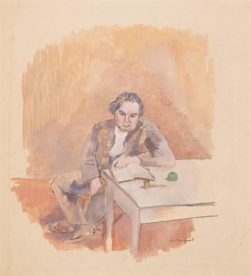 Lot 216 - Bernard Karfiol American, 1886-1952 Man...