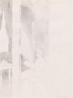 Lot 228 - John Koch American, 1909-1978 Dora Reading...