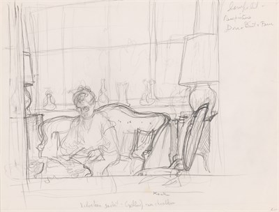 Lot 229 - John Koch American, 1909-1978 Study of Dora,...