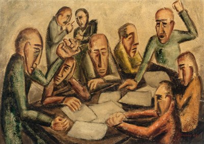 Lot 230 - John Franklin Koenig American, 1924-2008...