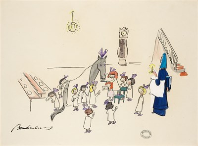 Lot 1166 - Ludwig Bemelmans American, 1898-1962 Original...