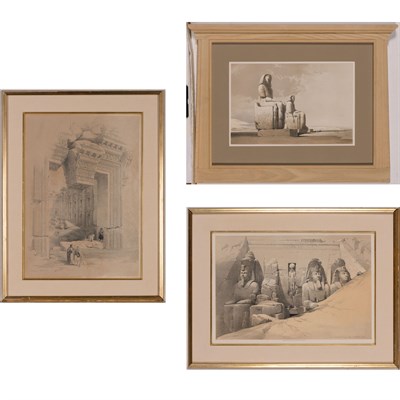 Lot 107 - After David Roberts (1796-1864) BAULBEC;...