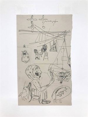 Lot 322 - Raphael Soyer American, 1899-1987 Sketches,...