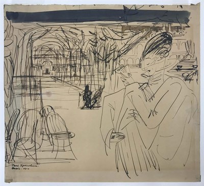 Lot 326 - Carl Sprinchorn American, 1887-1971 Figures in...