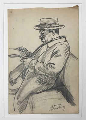 Lot 341 - Harry Sternberg American, 1904-2001 Man on...