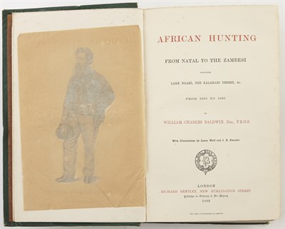 Lot 24 - BALDWIN, WILLIAM CHARLES African Hunting. From...