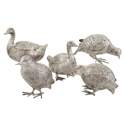 Lot 304 - Miscellaneous Group of Sterling Silver Figures...