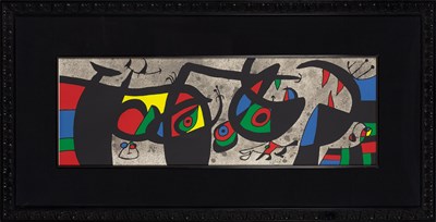 Lot 132 - Joan Miró LE LÉZARD AUX PLUMES D'OR (M. 793)...