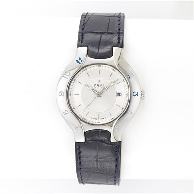 Lot 1651 - Stainless Steel 'Lichine' Wristwatch, Ebel