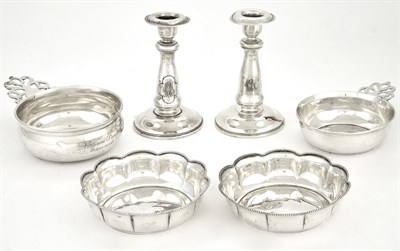 Lot 302 - Group of Sterling Silver Table Articles...