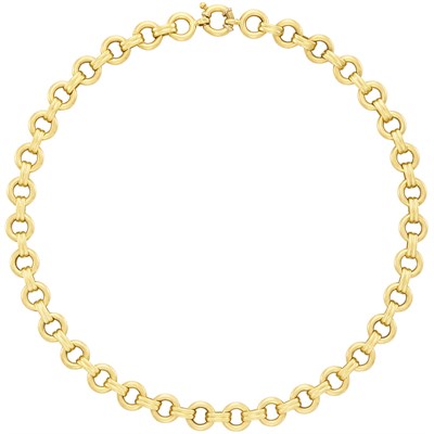Lot 373 - Gold Chain Necklace