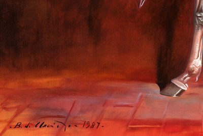 Lot 238 - Bernard de Claviere French, b. 1934 Arabian...