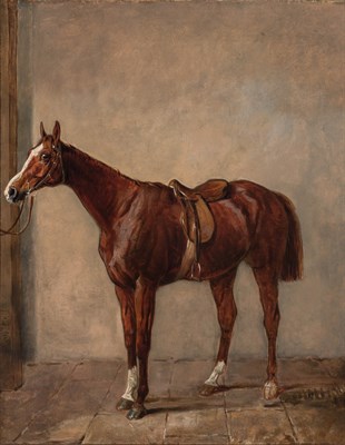 Lot 97 - Harry Hall English, 1815-1882 The Racehorse...