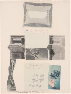 Lot 192 - Robert Rauschenberg TWO REASONS BIRDS SING...