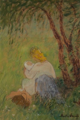 Lot 74 - Marthe Orant French, 1874-1953 L'Heur du...