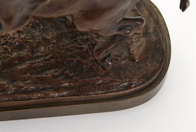 Lot 171 - Rare Russian Bronze Group of a Bowman under...