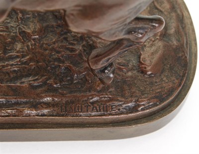 Lot 171 - Rare Russian Bronze Group of a Bowman under...