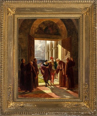 Lot 93 - Enrico Fanfani Italian, 1824-1885 The...