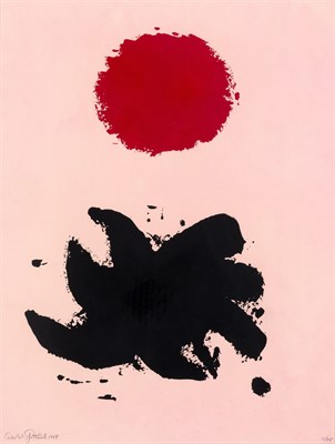 Lot 82 - Adolph Gottlieb (1903-1974) PINK HIGH...