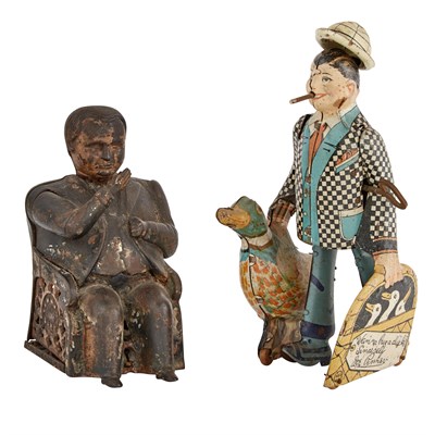 Lot 154 - American Cast-Iron Mechanical Tammany Hall...