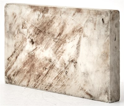 Lot 170 - Art Deco White Marble Bas-Relief Panel of...
