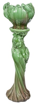 Lot 176 - Continental Art Nouveau Glazed Pottery...