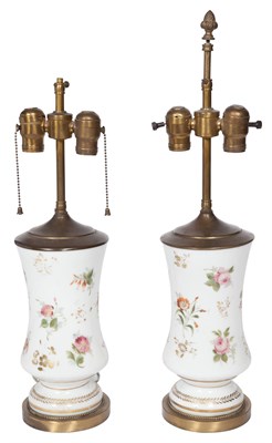 Lot 315 - Pair of Gilt-Metal Mounted Gilt and Floral...
