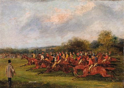 Lot 151 - Attributed to Henry Alken Start for the Derby...